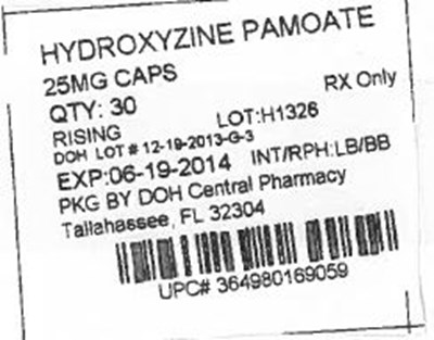 25mg rising.jpg Label Image for 25mg - 25mg rising